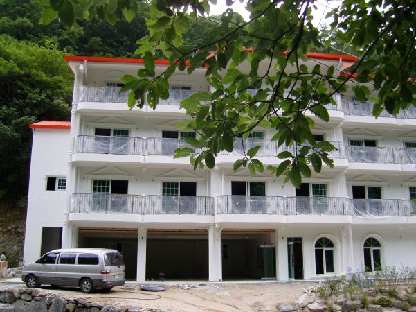 춘천펜션 ALC쌓기