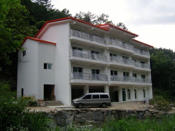 남면펜션 ALC쌓기