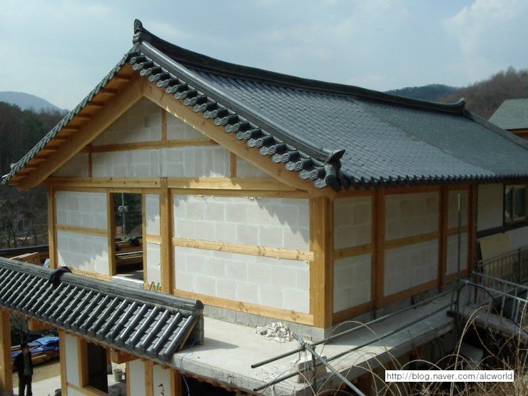 ALC블럭 한옥2층
